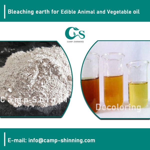 Bleaching earth for Edible Animal and Vegetable oil